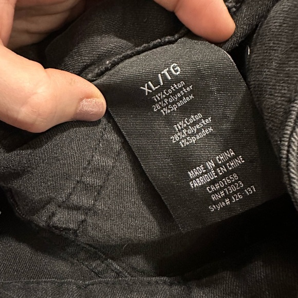 Revamped brand Black denim mini skirt with fringe detail #festivalvibes nwt - Picture 6 of 8